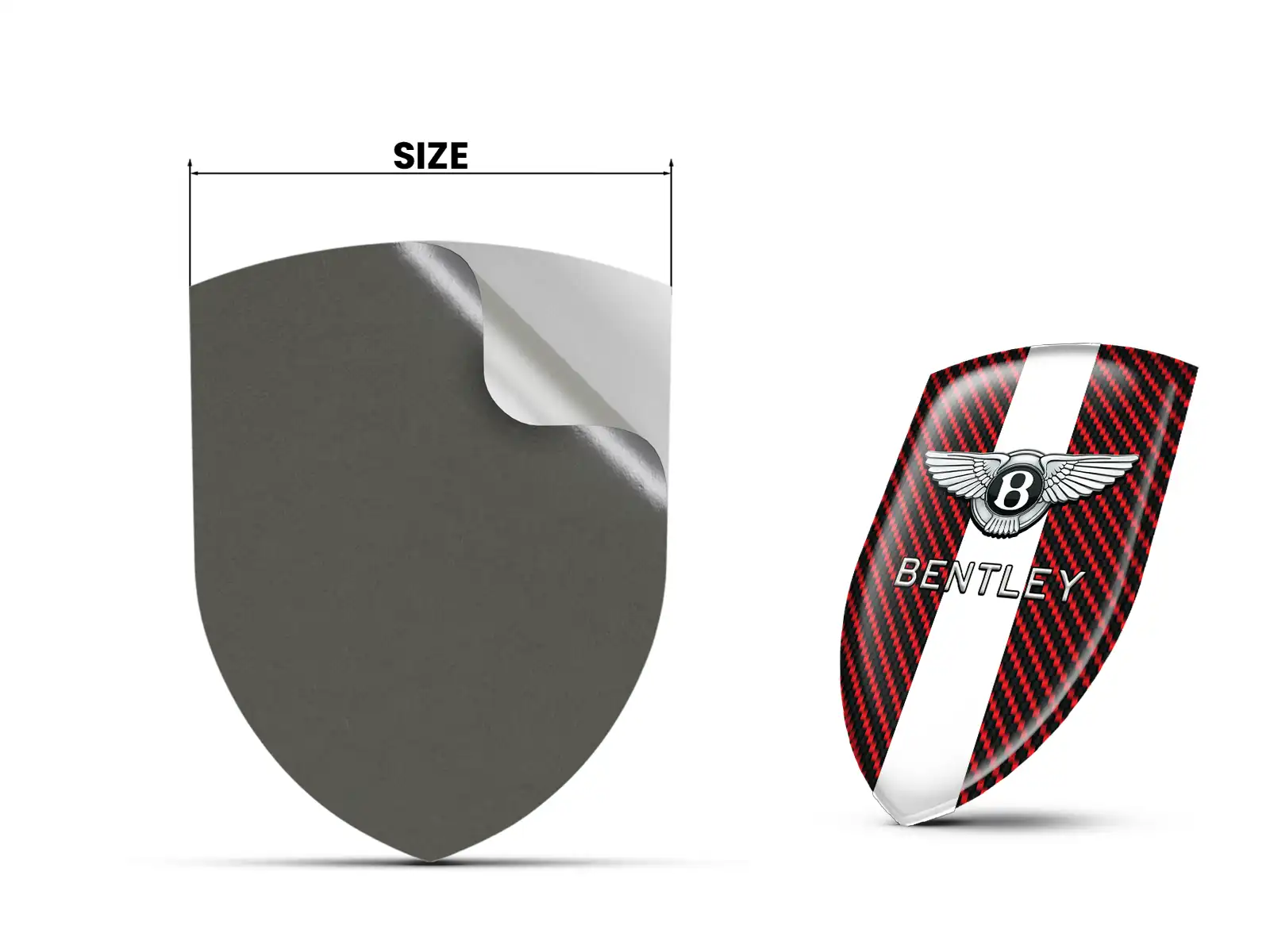 Bentley Emblemi Silicone Auto Durevoli Max Sportivi Pro Chic
